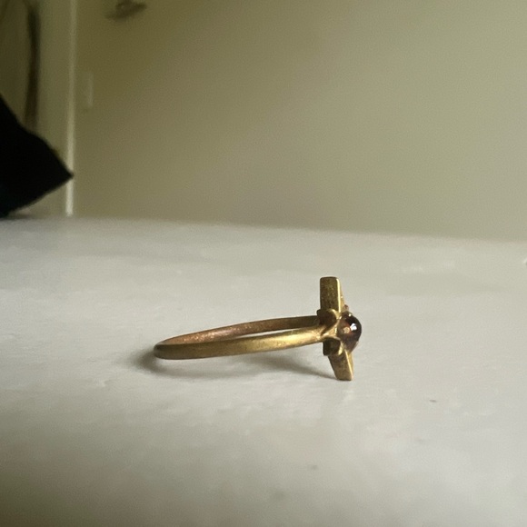 Boho Carnelian Gemstone Ring - Picture 2 of 5